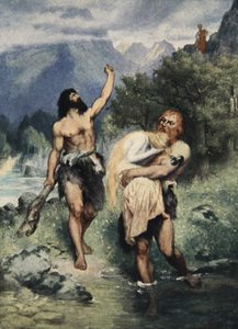 Az óriások elhurcolták Freiát J. Walker McSpadden (1874-1960) „Wagner operáinak történeteiből”, 1905